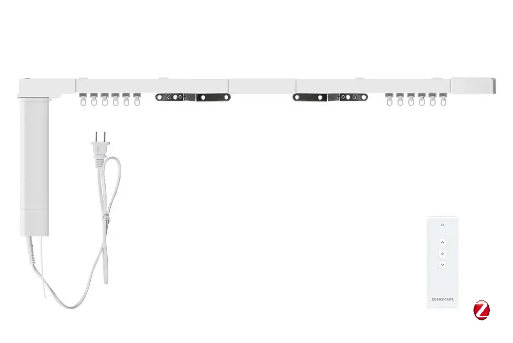 Zigbee Curtain Motor with rail (up to 6m)